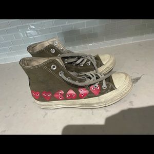 Commes does garçons High tops.